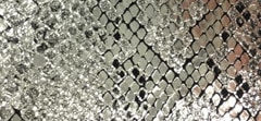METALLIC FLECKED SUEDE
