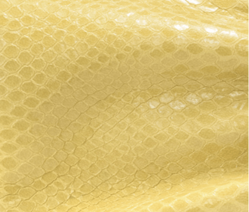 Gel Snake Printed Leather