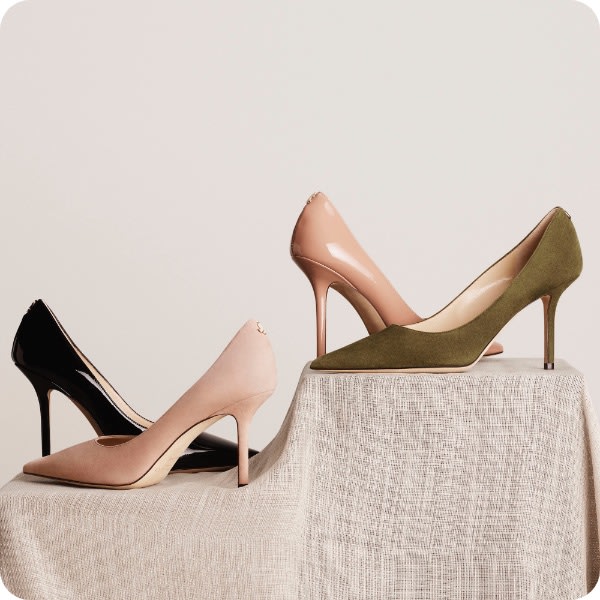 Jimmy Choo women's high heeled shoes