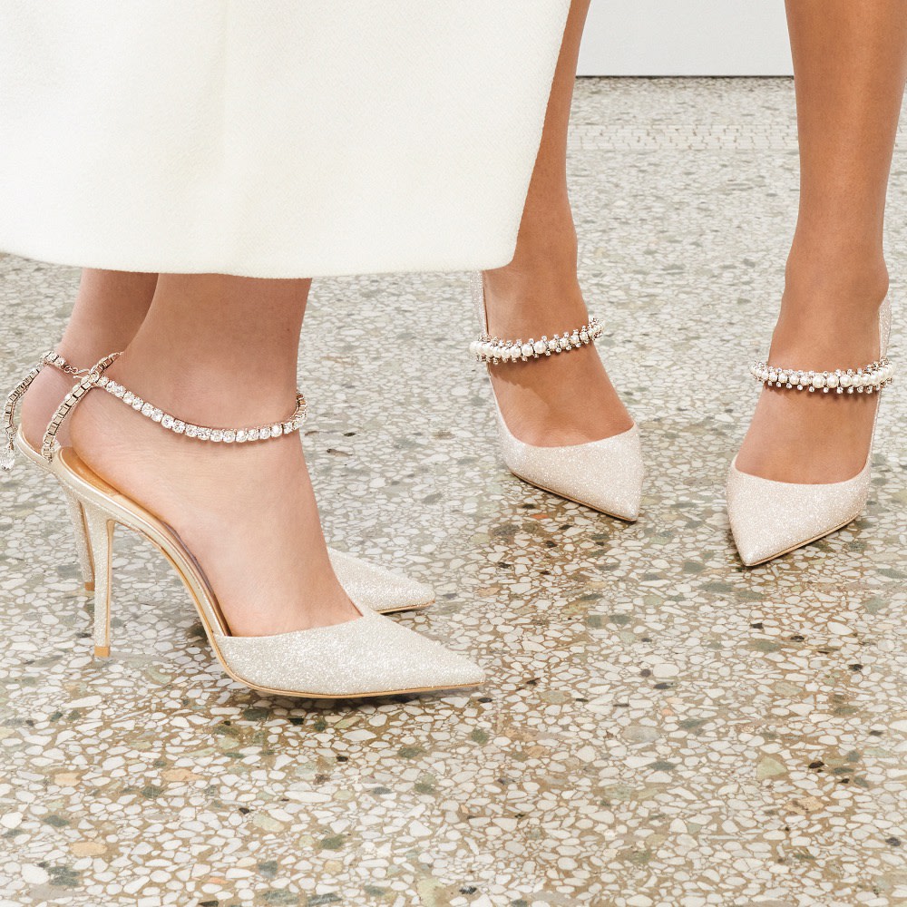 Jimmy Choo women's bridal shoes