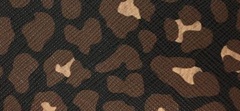 LEOPARD PRINT COATED CANVAS